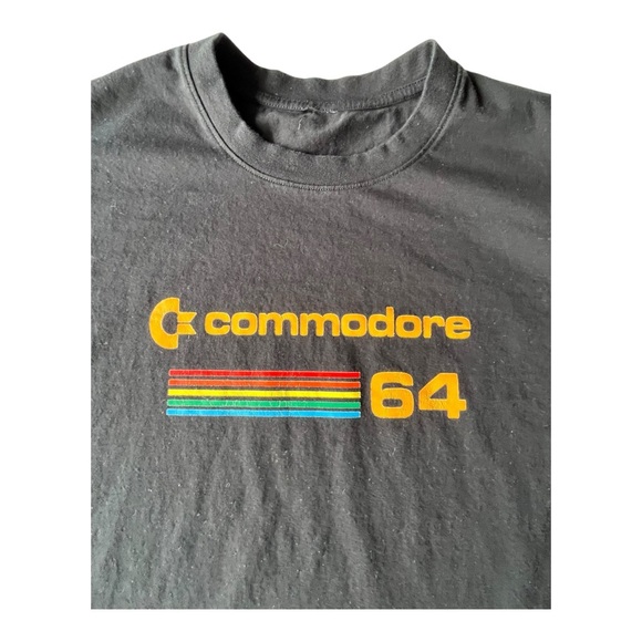 Commodore 64 Retro Computer Tshirt, Large 80s - Picture 2 of 5